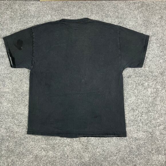 Champion T-Shirt Mens Size XL Black Crewneck Short Sleeve Logo Casual Basic - Picture 6 of 8